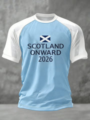 Unisex UK Scotland Football Lover 2026 Printed T-shirt