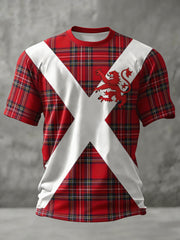 Unisex UK Scotland Football Lover 2026 Printed T-shirt