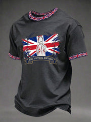 Men's King's Official Birthday Trooping The Colour Printed T-shirt
