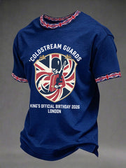 Men's King's Official Birthday Trooping The Colour Printed T-shirt