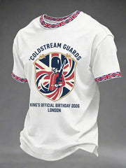 Men's King's Official Birthday Trooping The Colour Printed T-shirt