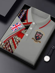 Men's King's Official Birthday Trooping The Colour Printed Shirt