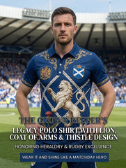 Men's UK Scotland Football Lover 2026 Printed T-shirt