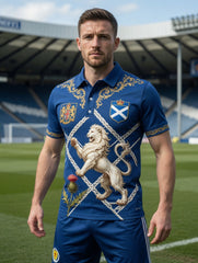 Men's UK Scotland Football Lover 2026 Printed T-shirt