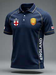 Retro British Football Fan-Style Casual Jersey