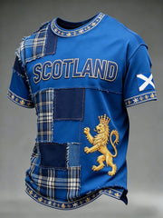 Unisex UK Scotland Football Lover 2026 Printed T-shirt