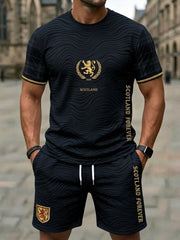 Men's UK Football Lover Scotland Printed Suits