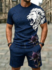 Men's UK Football Lover Scotland Printed Suits
