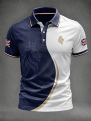 Men's The British Flag Lion Printed Shirt