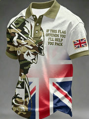 Men's IF THIS FLAG OFFENDS YOU I'LL HELP YOU PACK shirt