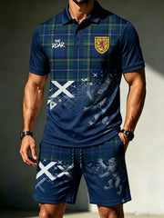 Men's UK Football Lover Scotland Printed Sets