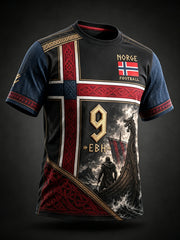 Men's Norway Day Commemorative Art Print T-Shirt