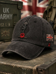 Men's Veteran Memorial Graphic Print Cap
