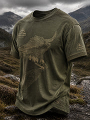 Men's Scottish Highland Cattle Printed T-shirt