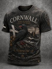 Men's Cornwall Print Casual T-shirt