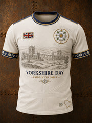 Men's Yorkshire Day England Short Sleeves T-Shirt