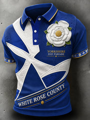 Men's Yorkshire Day England Short Sleeves T-Shirt