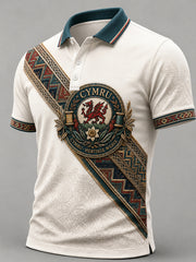 Men's Welsh Rugby Lover Short Sleeve Shirt