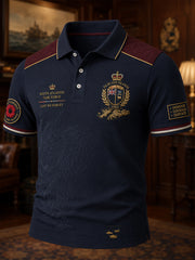 Men's British Veterans Of The Falklands War Short Sleeve Shirt