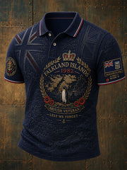Men's Falklands War Veteran Short Sleeves T-Shirt