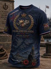 Men's Falklands War Veteran Short Sleeves T-Shirt