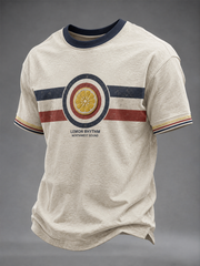 Men's Modern Culture Lover Printed short sleeves t-shirt