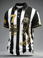 Men's Rip King Kev 7 England Football Lover Printed polo shirt