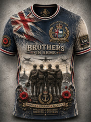 Men's Falklands War Veteran Short Sleeves T-Shirt