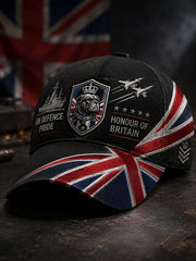 Men's Vintage Camouflage Hat With Military-Style Print