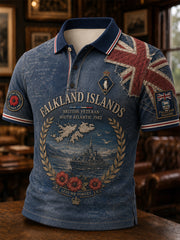 Men's Falklands War Veteran Short Sleeve Shirt