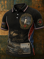 Men's Falklands War Veteran Printed polo shirt