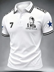 Men's Rip King Kev 7 England Football Lover Printed polo shirt