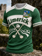 Men's Limerick Hurling Printed T-shirt
