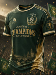 Men's Limerick Hurling Printed T-shirt