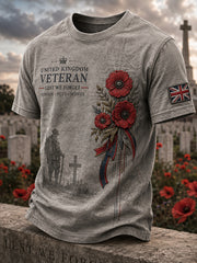 Men's British Veterans' Memorial Short Sleeves T-Shirt