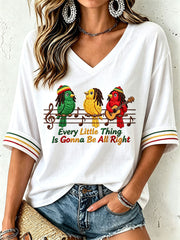 Women's Every Little Thing Is Gonna Be All Right T-Shirt