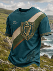 Men's Irish Patriotic Short Sleeves T-Shirt
