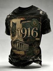 Men's Irish Patriotic Short Sleeves T-Shirt
