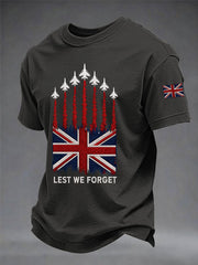 Men's Lest We Forget Print T-shirt