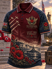 Men's British Veterans' Memorial Short Sleeve Shirt