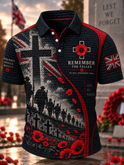 Men's British Veterans' Memorial Short Sleeve Shirt