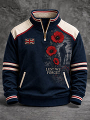 Men's Lest We Forget Printed Sweatshirt