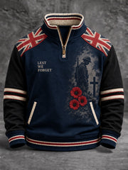 Men's Lest We Forget Printed Sweatshirt