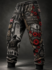 Men's Remembrance Day Lest We Forget Athletic Pants