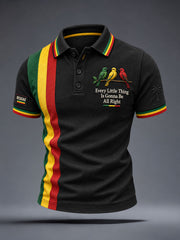 Men's Every Little Thing Is Gonna Be All Right Polo Shirt