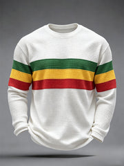 Men's Reggae Inspired  Waffle Top