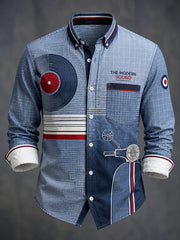 Men's Paul Weller And British Mod Culture Waffle Shirt