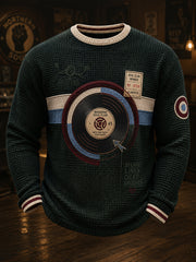 Men's Paul Weller and British Mod CultureWaffle Long Sleeve T-Shirt