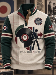 Men's Paul Weller And British Mod Culture Four-Button Hoodie