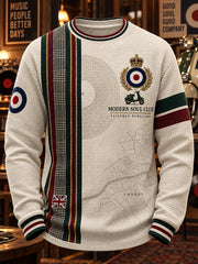 Men's Paul Weller And British Mod Culture  Waffle Long Sleeve T-Shirt